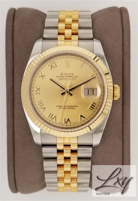 rolex model 11683|rolex datejust 116233 champagne.